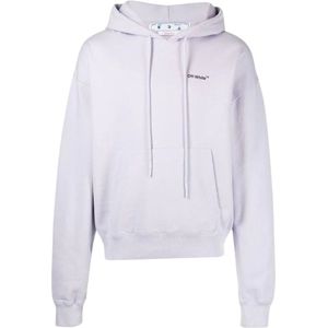 Off-White - Caravaggio - Hoodie - Lila - Pijlontwerp