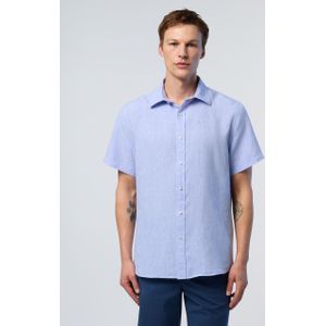 North Sails Overhemd Linnen met korte mouwen