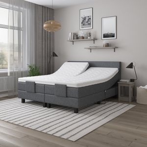 Elektrische boxspring XXL 200 x 210 cm