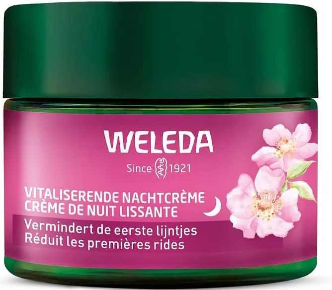 Weleda Wilde Rozen en Witte Thee Vitaliserende Nachtcrème 40ml