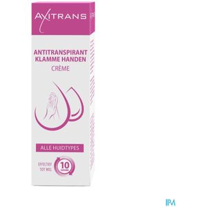 Axitrans Klamme Handen Creme Tube 50ml
