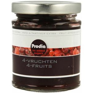 Prodia Broodbeleg Extra 4 Vrucht.215g 5681 Revogan