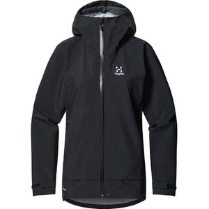 Haglöfs - Front Proof Hardshelljacke Damen true black