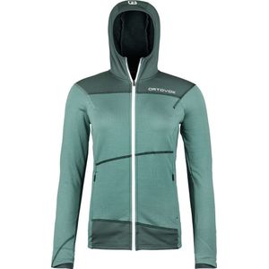 ORTOVOX - Fleece Light Hoody Damen arctic grey