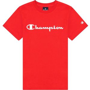 Champion - Crewneck T-Shirt Jungen rot