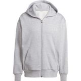 adidas - ALL SZN Fleece Full-Zip Hoodie Sweatjacke Herren medium grey heather