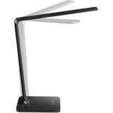 Tectake - Novaly - Bureaulamp - Zwart - Dimbaar, Inklapbaar, 5W