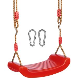 Schommelzitje Swifty, antislip en in hoogte verstelbaar - rood