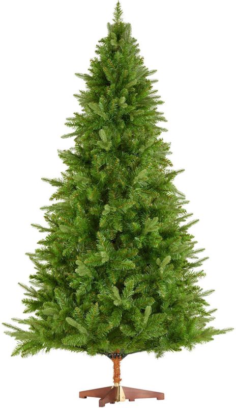 Tectake - Cupid - Kunstkerstboom - Groen - 220 cm, Spuitgiet- en PVC-naalden