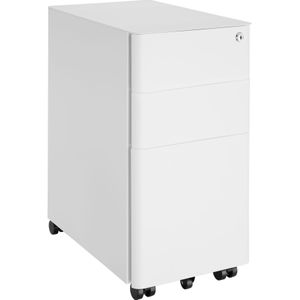 Archiefkast Parvus, 2 lades, 1 hangmappenkast - wit