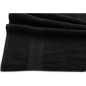 Kwalitatieve hotel handdoeken en washandjes - Anthraciet - Gastendoek 30x50cm (6 stuks)