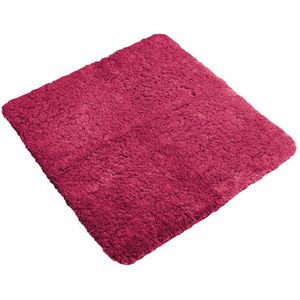 Ziczac - Badmat - Donker Roze - Antislip - 60x120cm