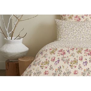 Katoenen dekbedovertrekset met gratis bijpassend hoeslaken - Tanya multicolor - 220x240 cm + 160x200 cm