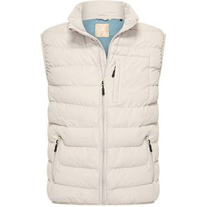 Comfortabele bodywarmer voor elk seizoen - Beige - L