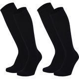 Comfort Essentials - Compressie Sokken - Navy - Steunkousen - 2 Paar