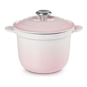 Kookpan Le Creuset Cocotte Every Shell Pink Zwart 18 cm
