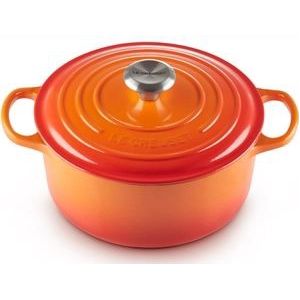 Braadpan Le Creuset Signature Rond Oranjerood 24 cm