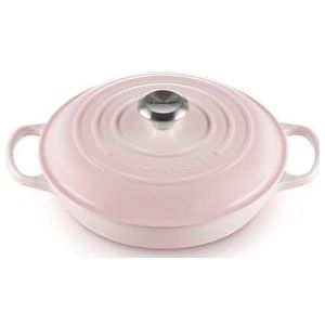 Braadpan Le Creuset Campagnard Shell Pink 26 cm