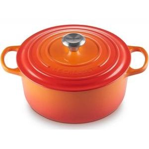 Braadpan Le Creuset Signature Rond Oranjerood 26 cm