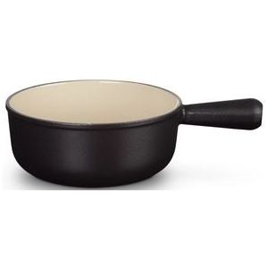 Steelpan Le Creuset Gietijzer Mat Zwart 22 cm