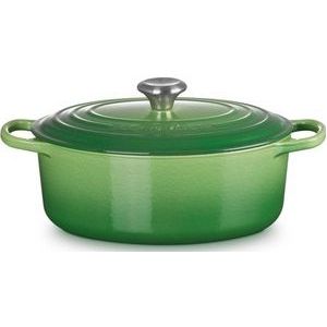 Braadpan Le Creuset Signature Ovaal Bamboo 29 cm