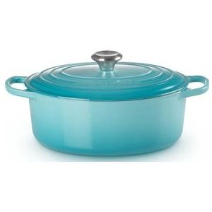 Braadpan Le Creuset Signature Ovaal Caribbean Blue 29 cm