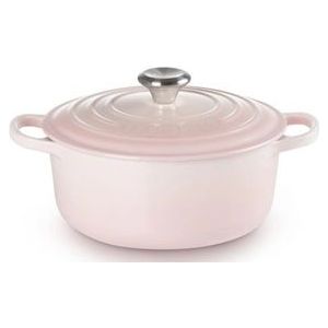 Le Creuset - Braadpan Signature - Shell Pink - Gietijzer - Ø 20 cm
