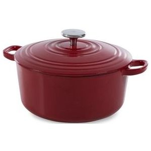 BK Bourgogne braadpan Ø 20 cm - rood - gietijzer - inductie