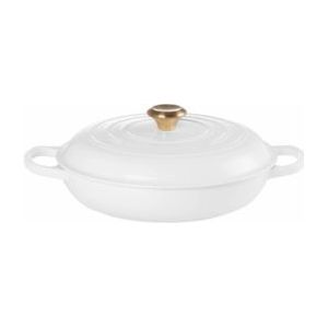 Braadpan Le Creuset Campagnard Rond White 30 cm