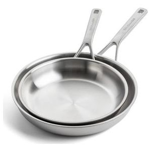 KitchenAid Multiply Pannenset - 20/28 cm - RVS