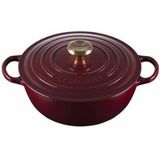 Le Creuset - Marmite - Braadpan - Garnet - 26 cm - Gietijzer