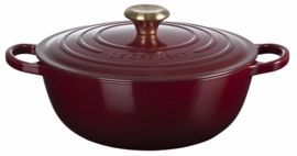 Le Creuset - Marmite - Braadpan - Garnet - 26 cm - Gietijzer