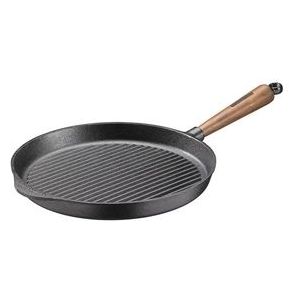 Grillpan Skeppshult Walnoothout Handgreep 28 cm