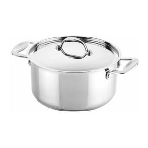 Kookpan Mepra Glamour Stone Zilver 22 cm