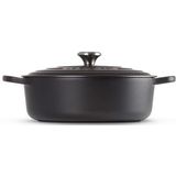 Braadpan Le Creuset Signature Laag Mat Zwart 30 cm