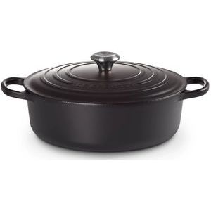 Braadpan Le Creuset Signature Laag Mat Zwart 30 cm