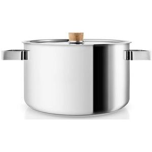 Nordic Kitchen Kookpan - Ø 25.5 cm - 6 liter - Bruin - Eva Solo