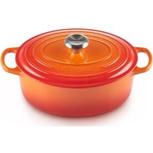 Braadpan Le Creuset Signature Ovaal Oranjerood 27 cm