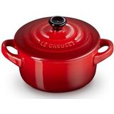 Stoofpannetje Le Creuset Kersenrood Mini 10 cm