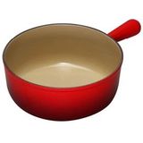 Le Creuset - Gietijzeren Fonduepan - Kersenrood - 22 cm