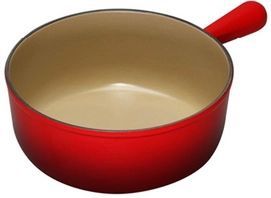 Le Creuset - Gietijzeren Fonduepan - Kersenrood - 22 cm