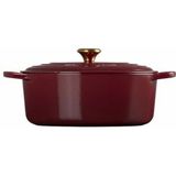 Le Creuset - Signature - Braadpan - Garnet - Gietijzer - ø 31 cm / 6.3 liter