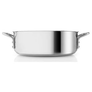 Eva Trio Sauteerpan - �Ø 24 cm - 4 liter - RVS, Aluminium, Keramiek - Met Slip-Let coating