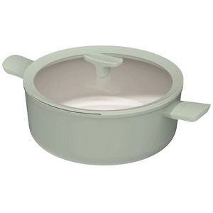 LEO Kookpot antikleef met deksel Balance Sage - Ø 28cm - Sage -