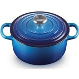 Le Creuset - Braadpan Signature - Azure - Gietijzer - 1,8 Liter