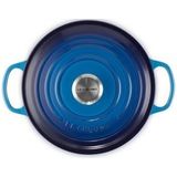 Le Creuset - Braadpan Signature - Azure - Gietijzer - Ø 24 cm