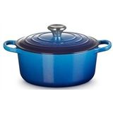 Le Creuset - Braadpan Signature - Azure - Gietijzer - Ø 24 cm