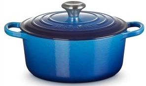 Le Creuset - Braadpan Signature - Azure - Gietijzer - Ø 24 cm