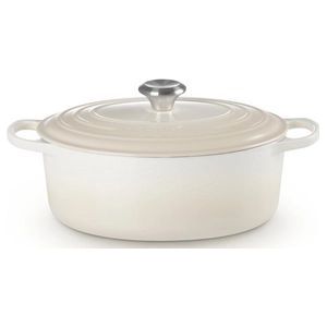 Braadpan Le Creuset Signature Ovaal Meringue 29 cm