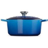 Le Creuset Braadpan Signature Azure 22 cm / 3,3 Liter